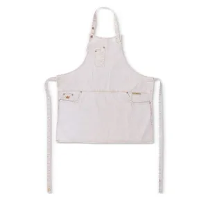 Dutchdeluxes Five Pocket Apron Slim Fit, Goldish White