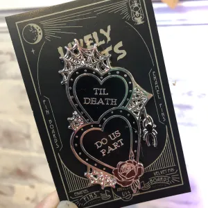 Enamel Pin - Til Death Do Us Part - Lively Ghosts