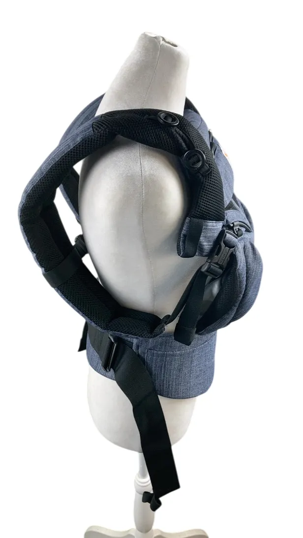 Ergobaby Omni 360 Cool Air Mesh Baby Carrier, Indigo Weave
