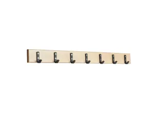 Essem Design Hook Strip 1 Hook Strip Birch 105 Cm, Black