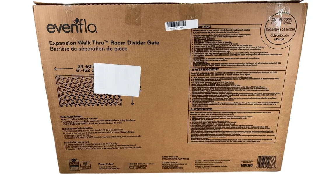 Evenflo Expansion Swing Wide Wood Gate