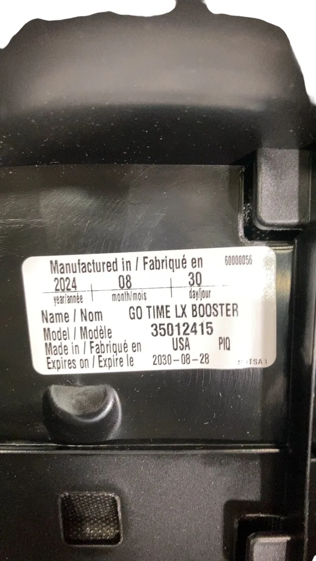 Evenflo GoTime LX Booster Car Seat, 2024, Chardon