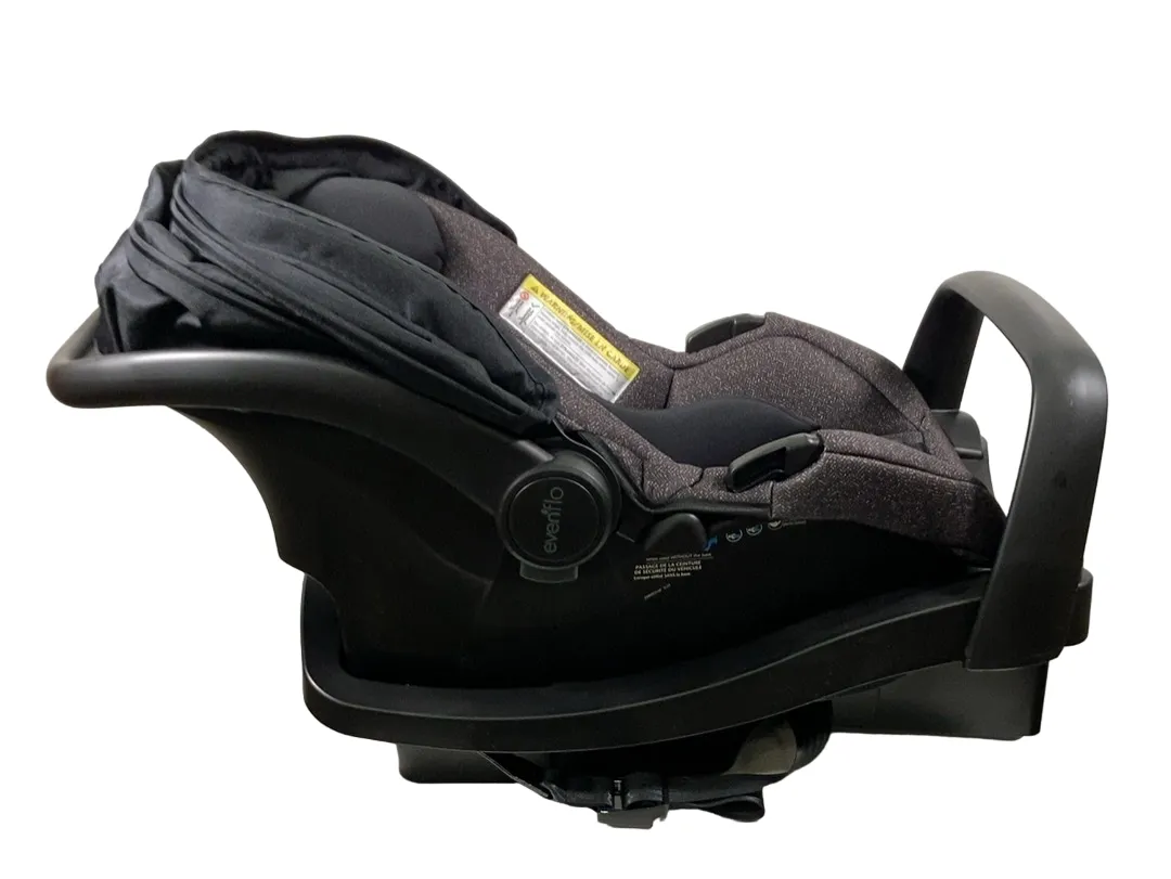 Evenflo Pivot Modular Travel System Stroller, 2024, Casual Grey