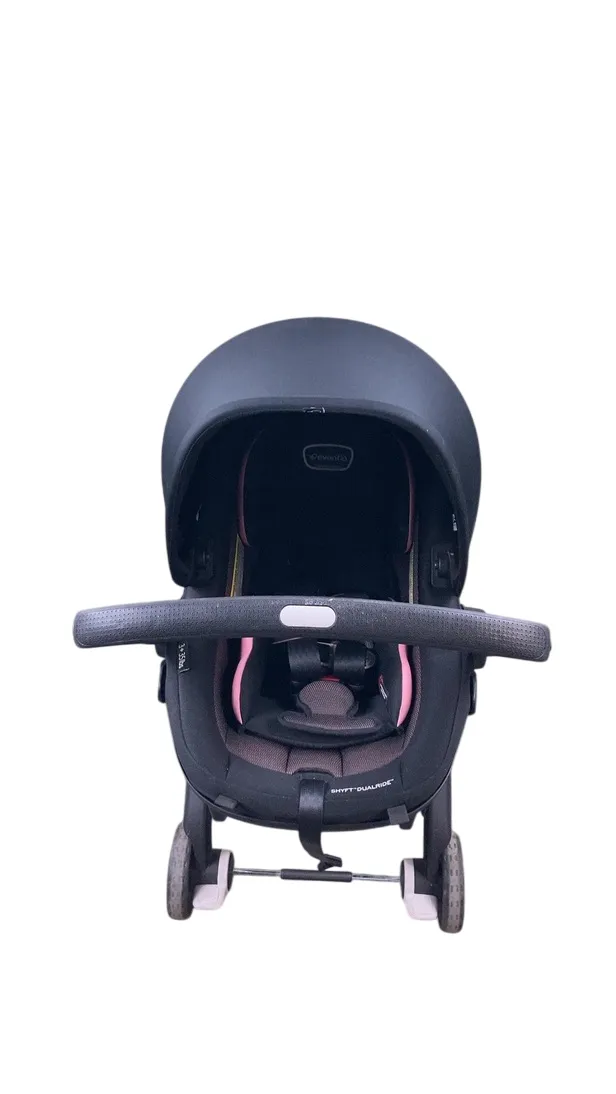 Evenflo Shyft Dual Ride Infant Car Seat Stroller Combo, 2023, Ayer