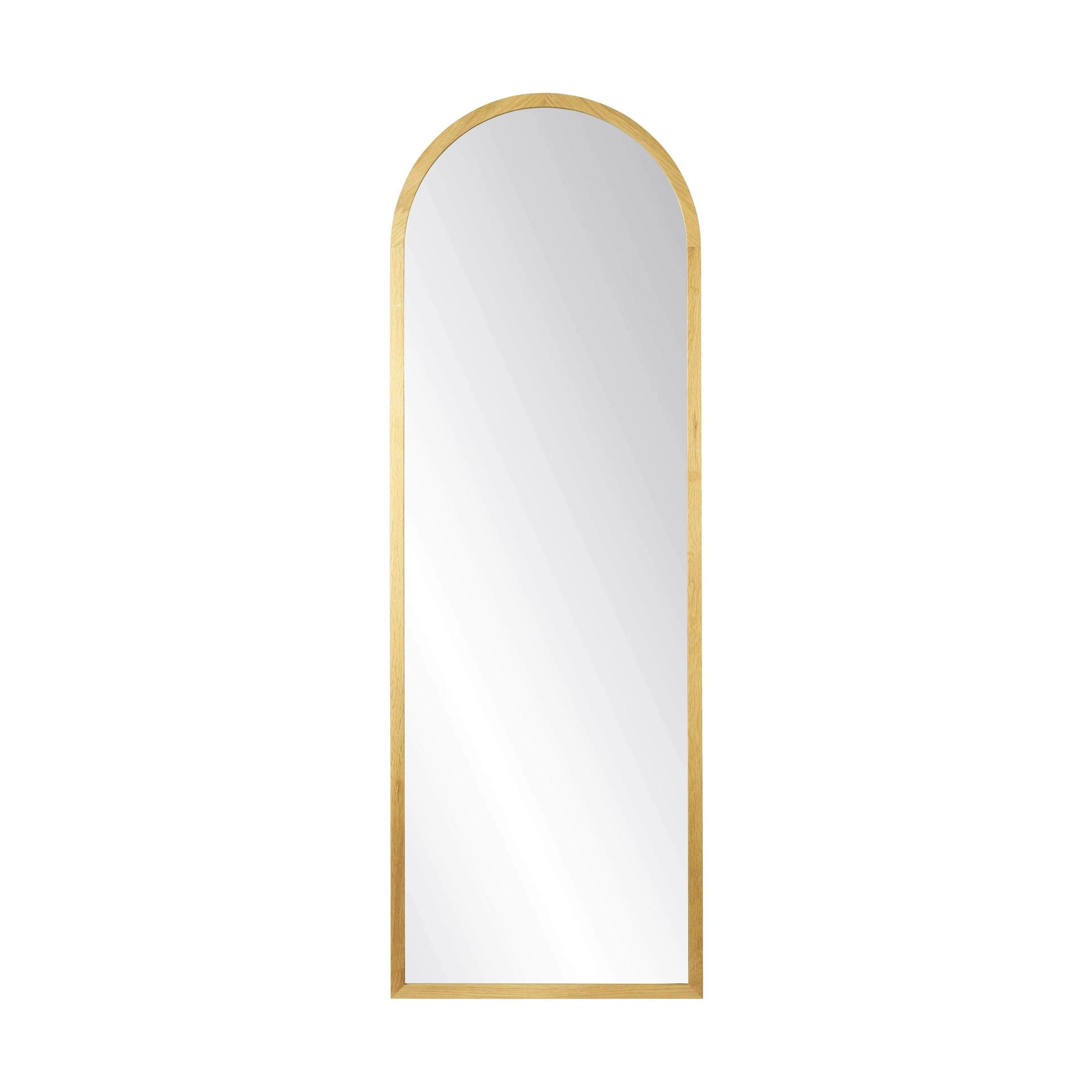 Fdb Møbler I2 Mossø Mirror 160x55 Cm, Natural Brown
