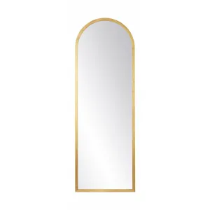 Fdb Møbler I2 Mossø Mirror 160x55 Cm, Natural Brown
