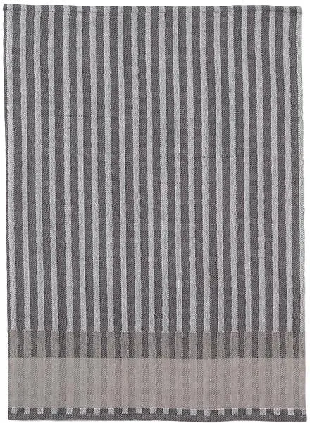 Ferm Living Grain Jacquard Tea Towel, Grey