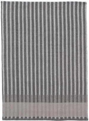 Ferm Living Grain Jacquard Tea Towel, Grey