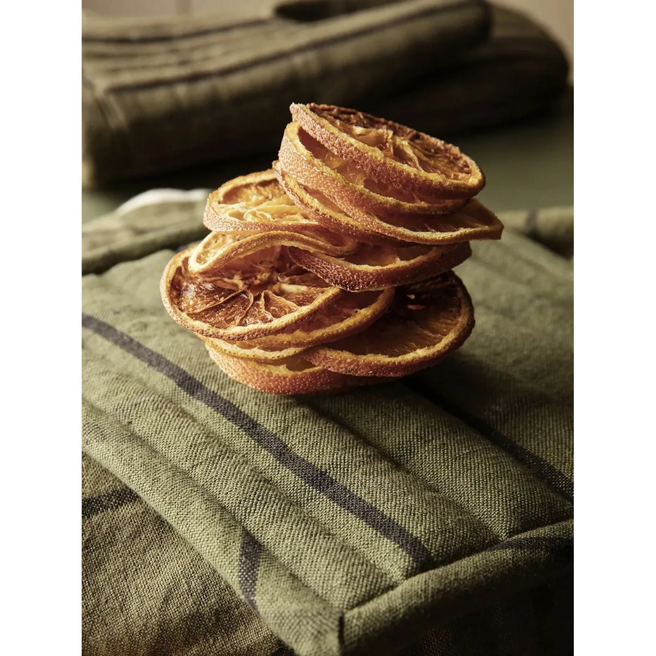 Ferm Living Hale Potholder Set Of 2, Dark Green
