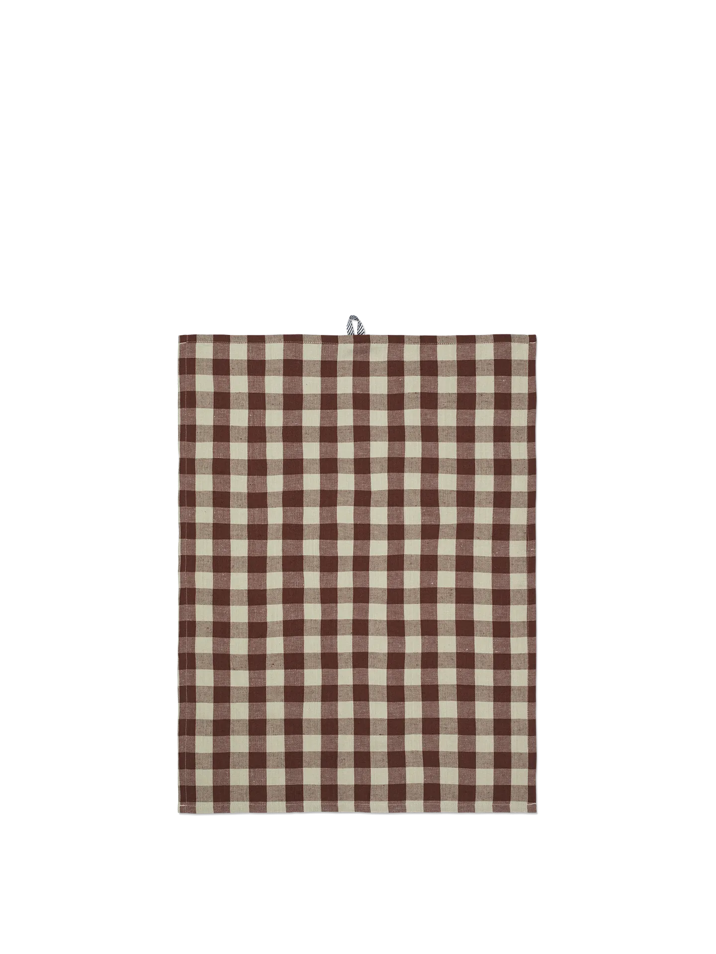 Ferm Living Hale Tea Towel Cinnamon/Grey Green