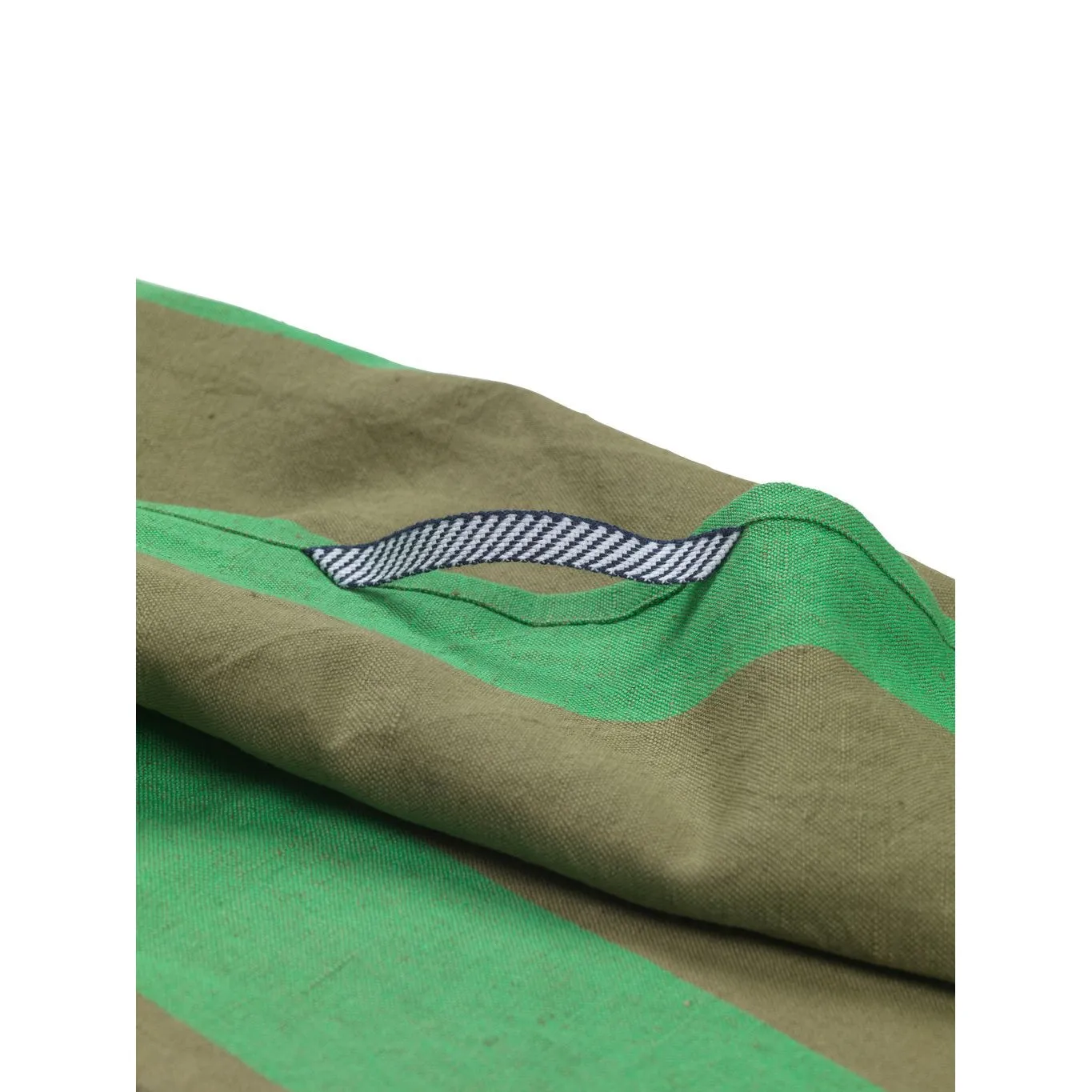 Ferm Living Hale Tea Towel, Olive/Green