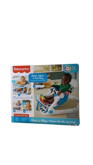 Fisher Price Kick And Play Deluxe Sit-Me-Up Seat, Blue