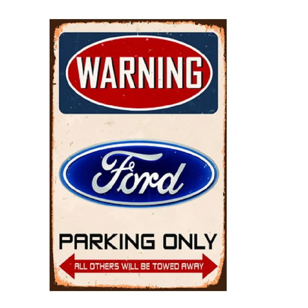 FORD METAL ART SIGNS