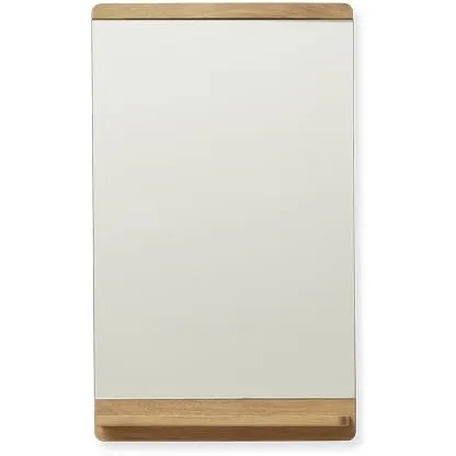 Form & Refine Rim Wall Mirror. Oak