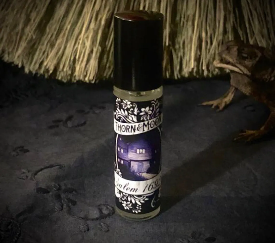 Fragrance Oil - Salem 1692 - Burning Leaves, Smoke, Musk, Woodsy Resins - Superstitious Scent