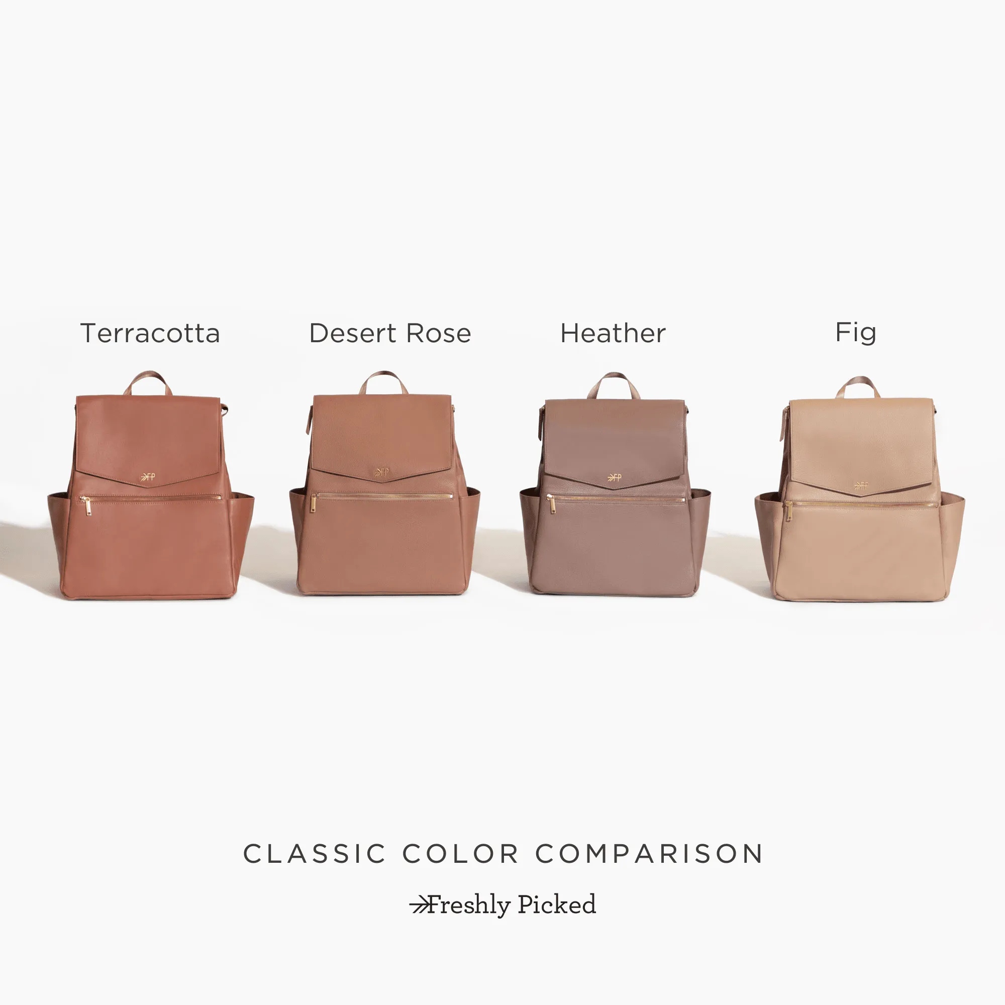 Freshly Picked Classic Diaper Bag II, Heather
