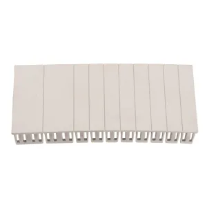 FuseBox BLANK ABS 18MM MODULE (2 STRIPS, 12 BLANKS)
