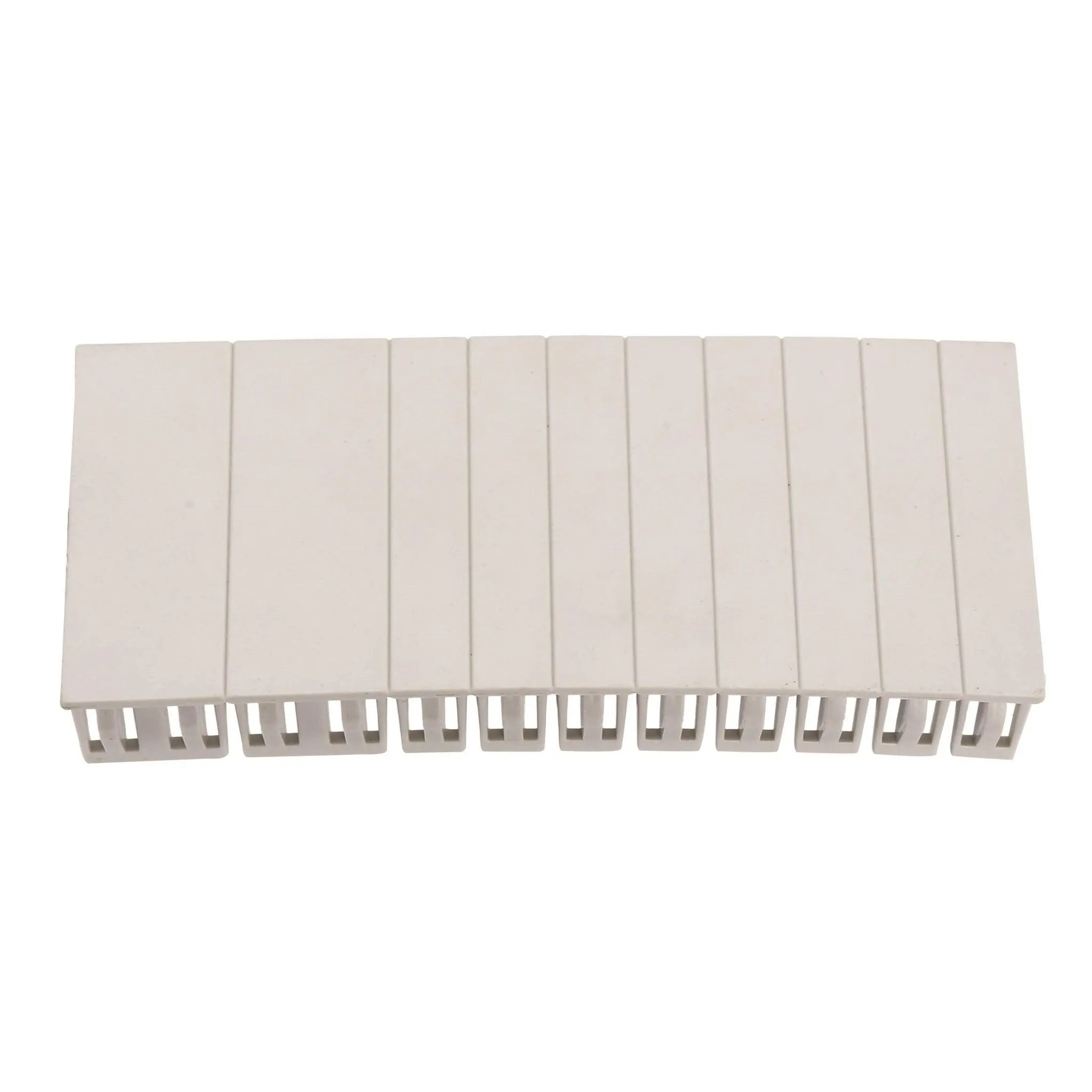 FuseBox BLANK ABS 18MM MODULE (2 STRIPS, 12 BLANKS)