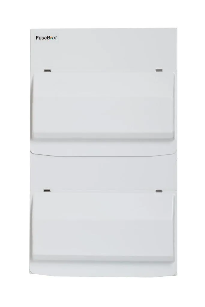FuseBox DUAL TARIFF 20WAY 10/10 2x MAIN SWITCH