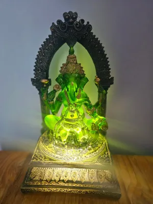 GANESHA LAMP-made by me