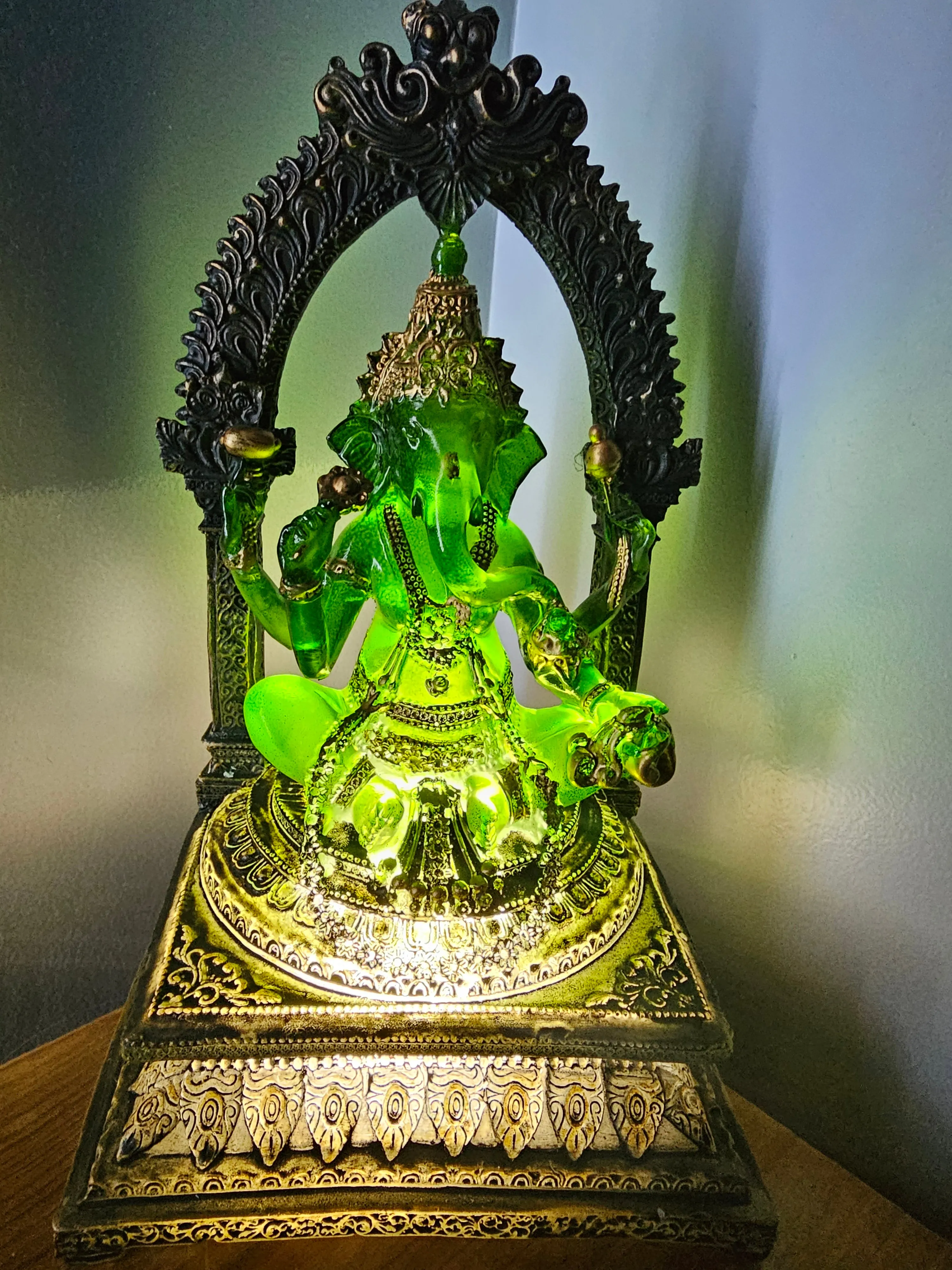 GANESHA LAMP-made by me