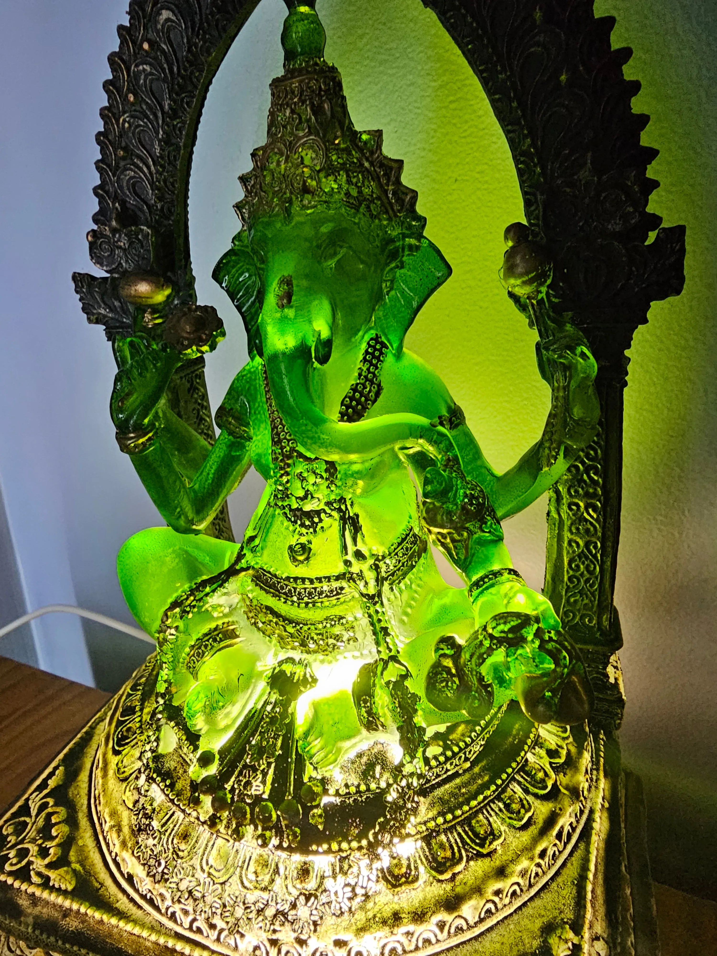 GANESHA LAMP-made by me