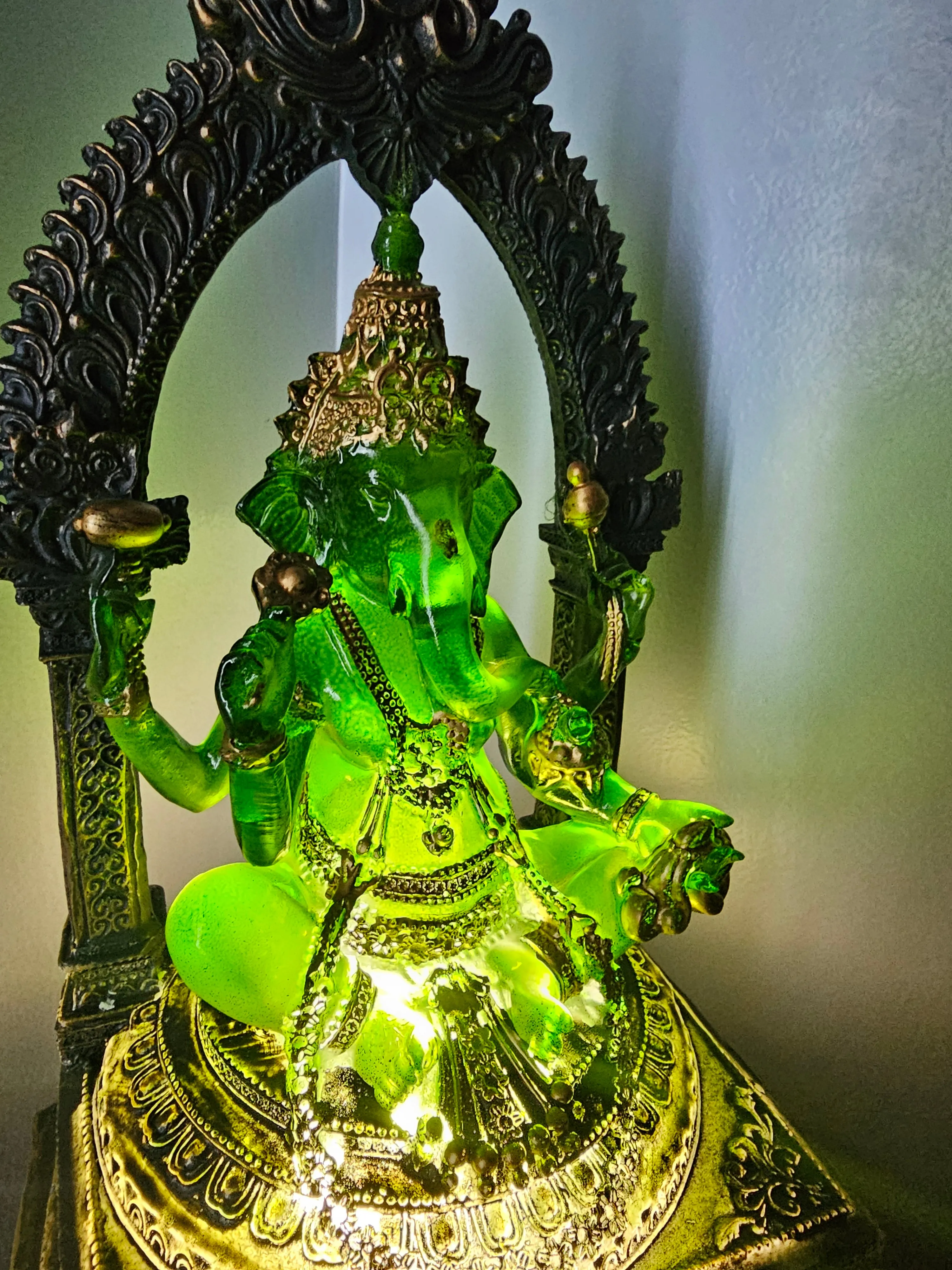 GANESHA LAMP-made by me