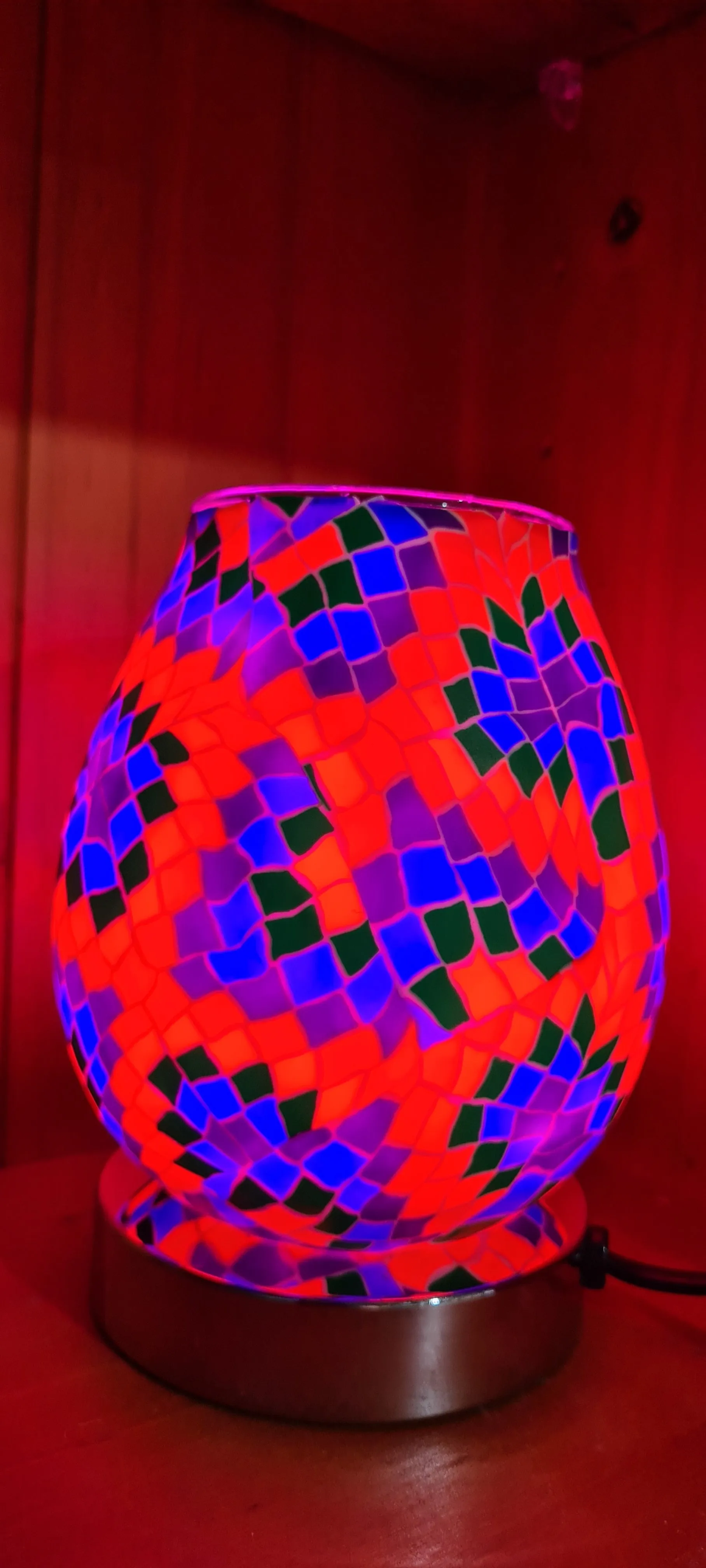 GEOMETRIC POLYMER LAMP WAX/ ESSENTIAL OIL WARMER