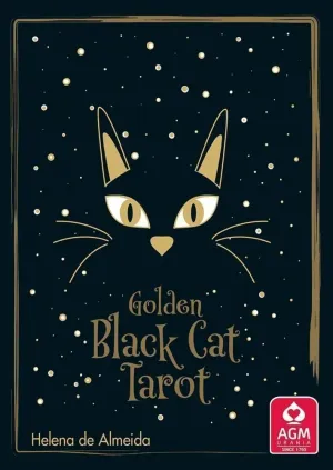 Golden Black Cat Tarot by Helena de Almeida