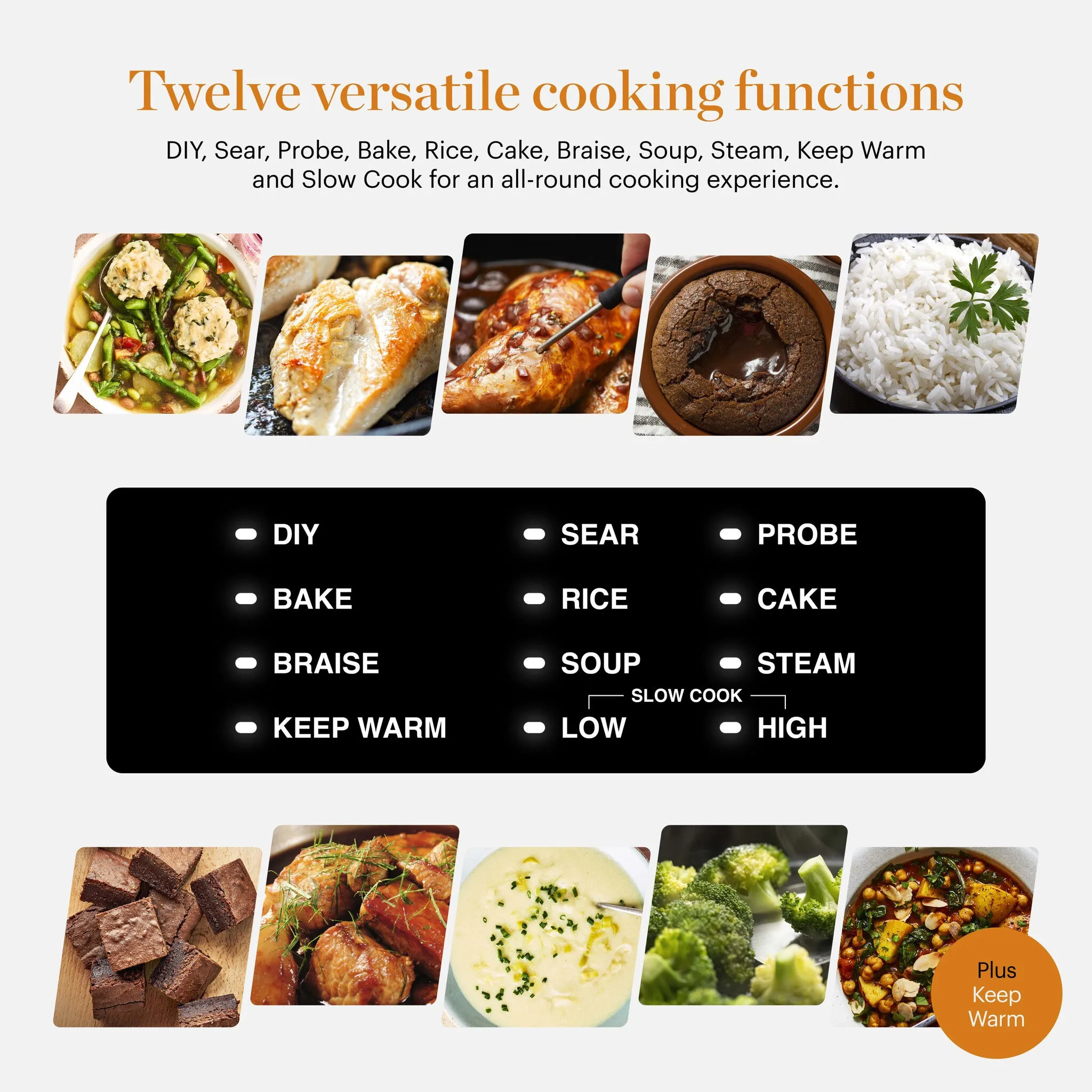 Good Food by Tower 12 in 1 Multi Cooker