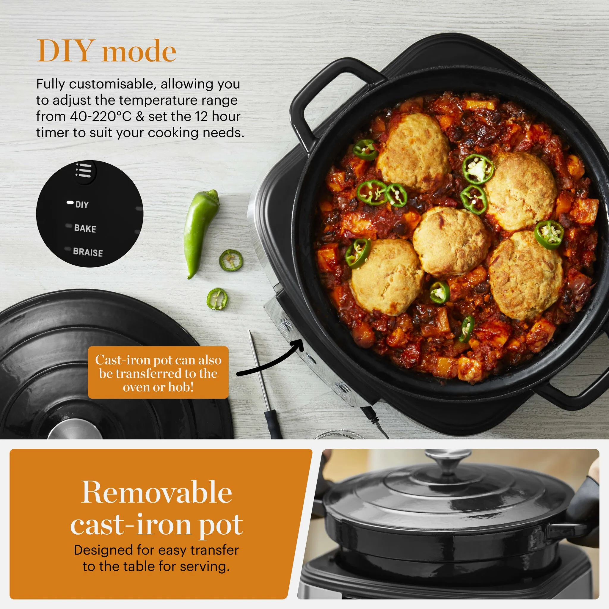 Good Food by Tower 12 in 1 Multi Cooker