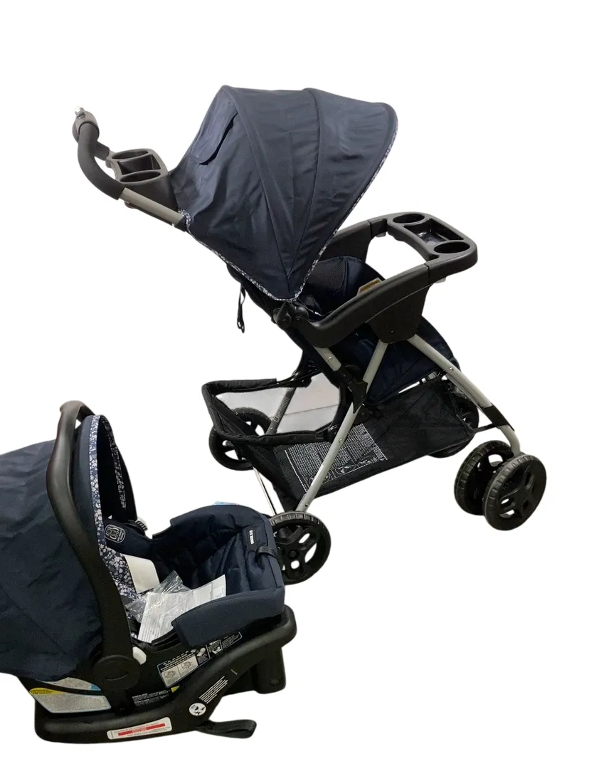 Graco Comfy Cruiser 2.0 Travel System, 2022, Callia Blue