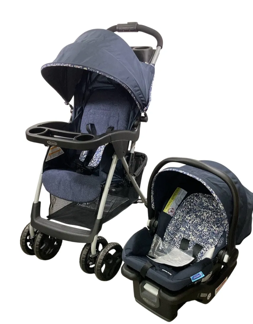 Graco Comfy Cruiser 2.0 Travel System, 2022, Callia Blue