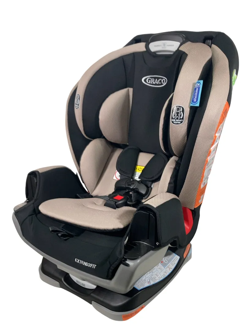 Graco Extend2Fit 3-in-1 Convertible Car Seat, 2023, Stocklyn