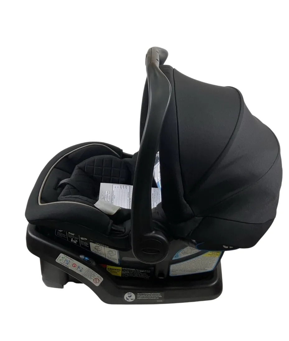 Graco SnugRide SnugLock LX 35 Infant Car Seat, 2022, Ion/TrueShield