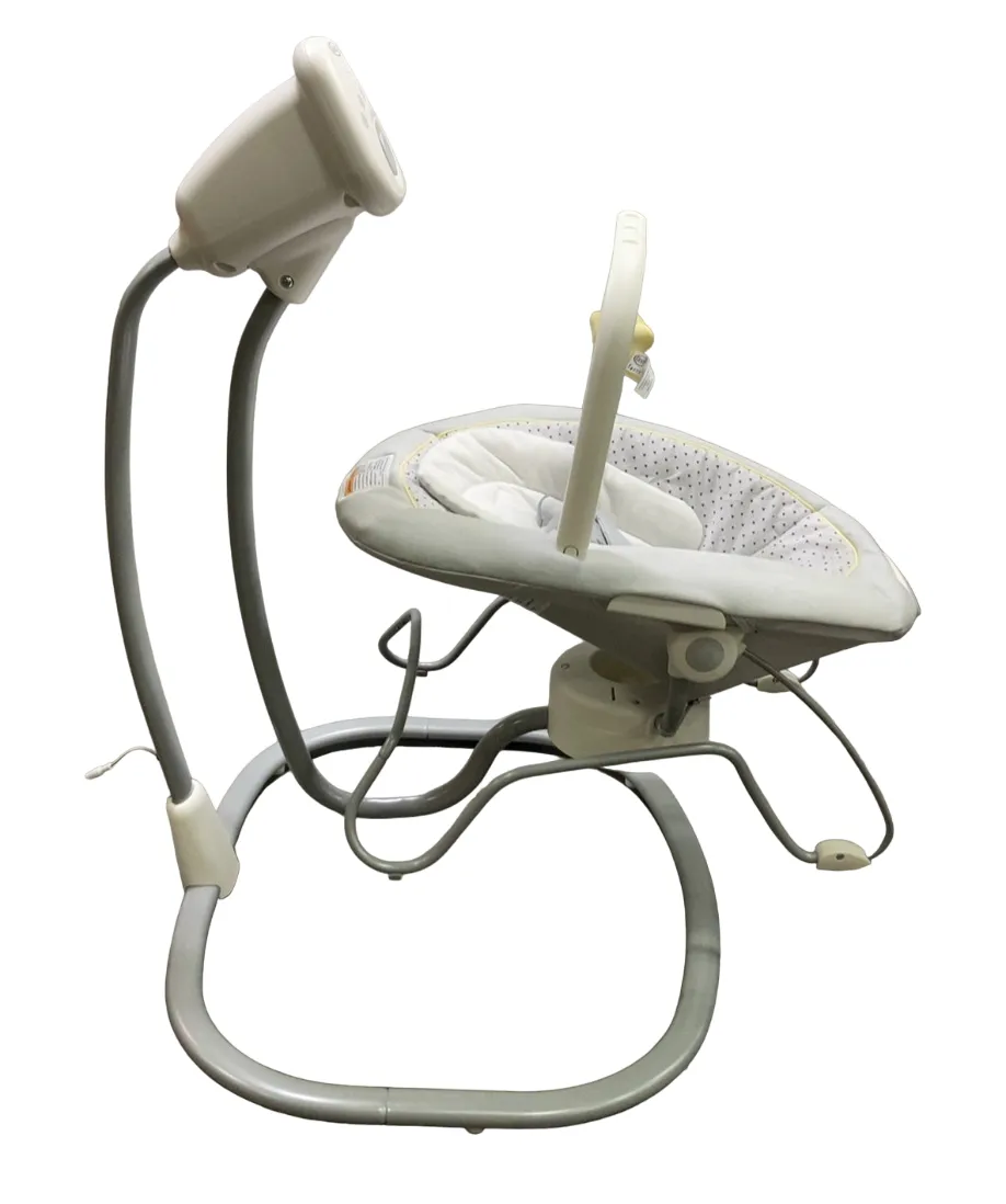 Graco Sway2Me Portable Baby Swing and Bouncer Seat, Watson Collection