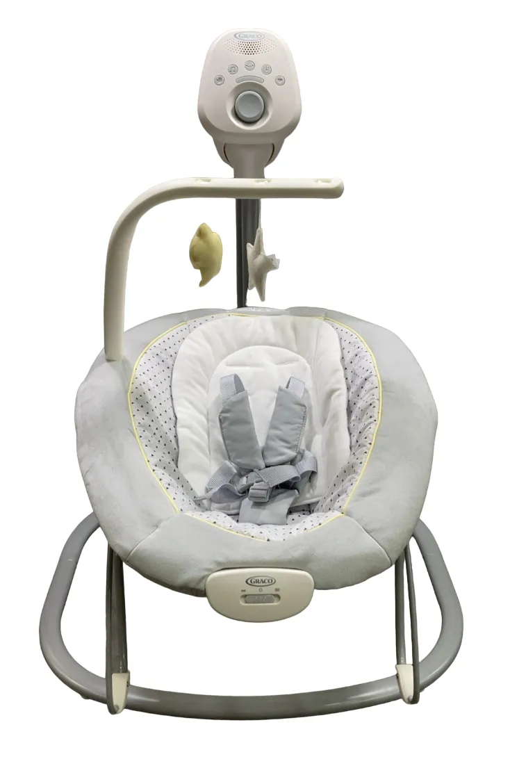 Graco Sway2Me Portable Baby Swing and Bouncer Seat, Watson Collection