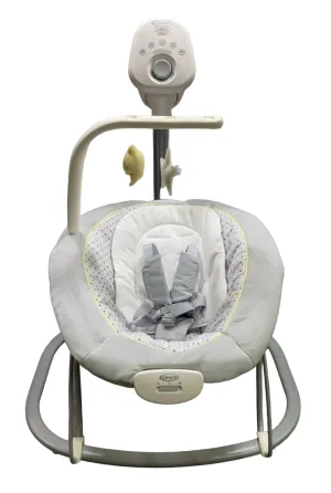 Graco Sway2Me Portable Baby Swing and Bouncer Seat, Watson Collection