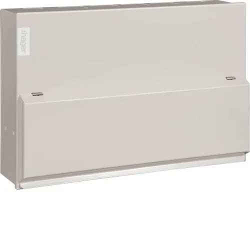 Hager VML114RK 14 Way 100A Metal CU Round KO