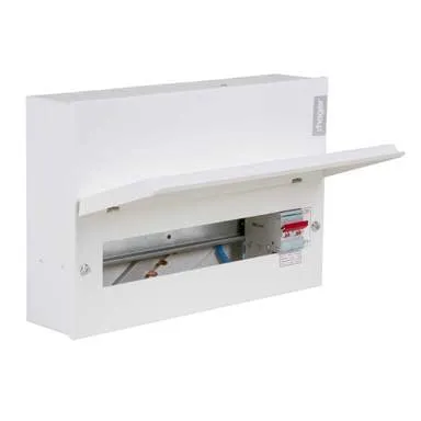 Hager VML114RK 14 Way 100A Metal CU Round KO