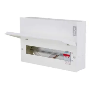 Hager VML114RK 14 Way 100A Metal CU Round KO