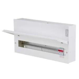 Hager VML120RK 20Way 100A Metal CU Round KO
