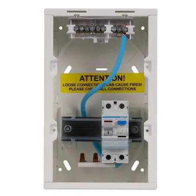 Hager VML402AH 2 Way 40A 30mA Type A RCCB Incomer