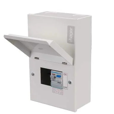 Hager VML402AH 2 Way 40A 30mA Type A RCCB Incomer