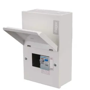 Hager VML402AH 2 Way 40A 30mA Type A RCCB Incomer