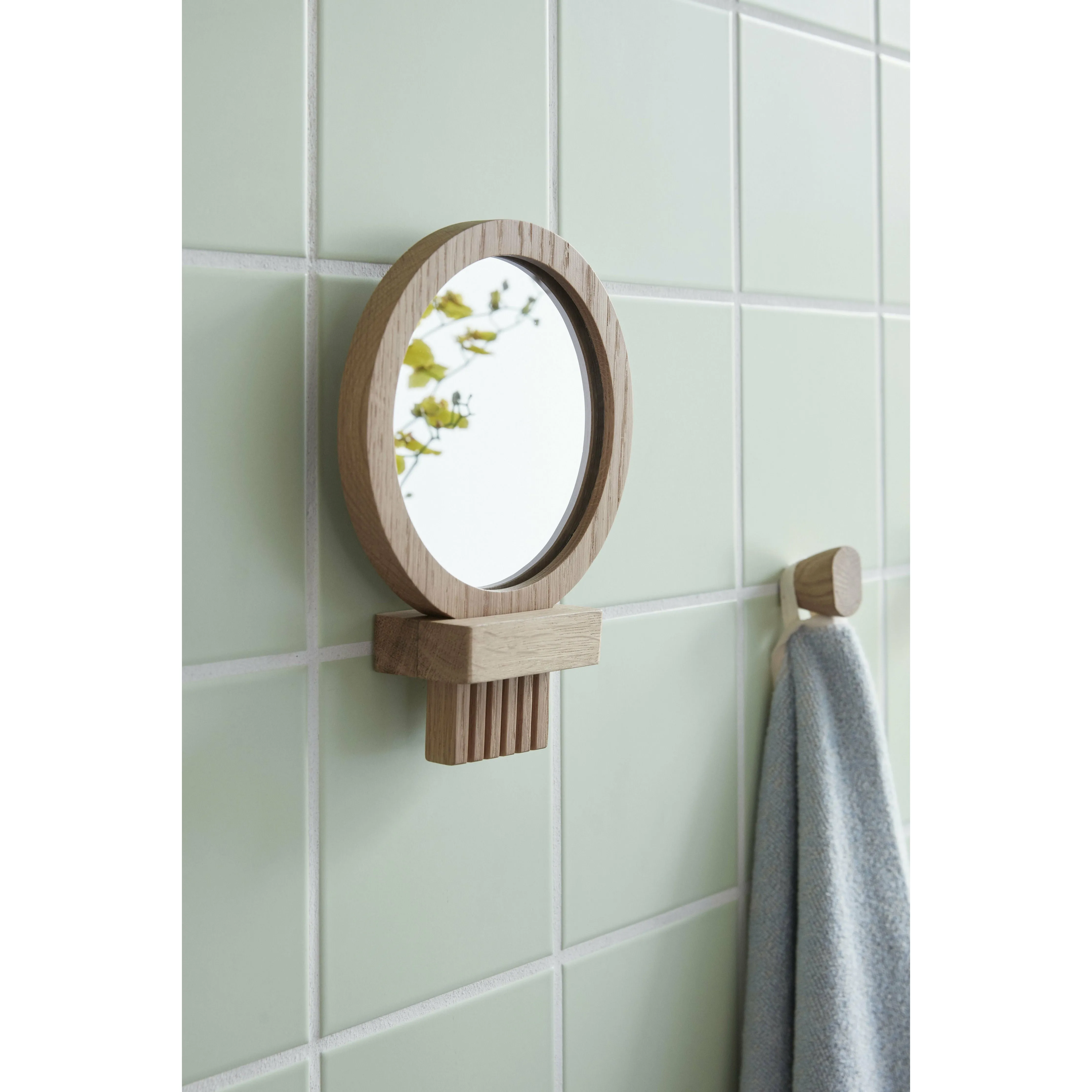 Hübsch Comb Hand Mirror