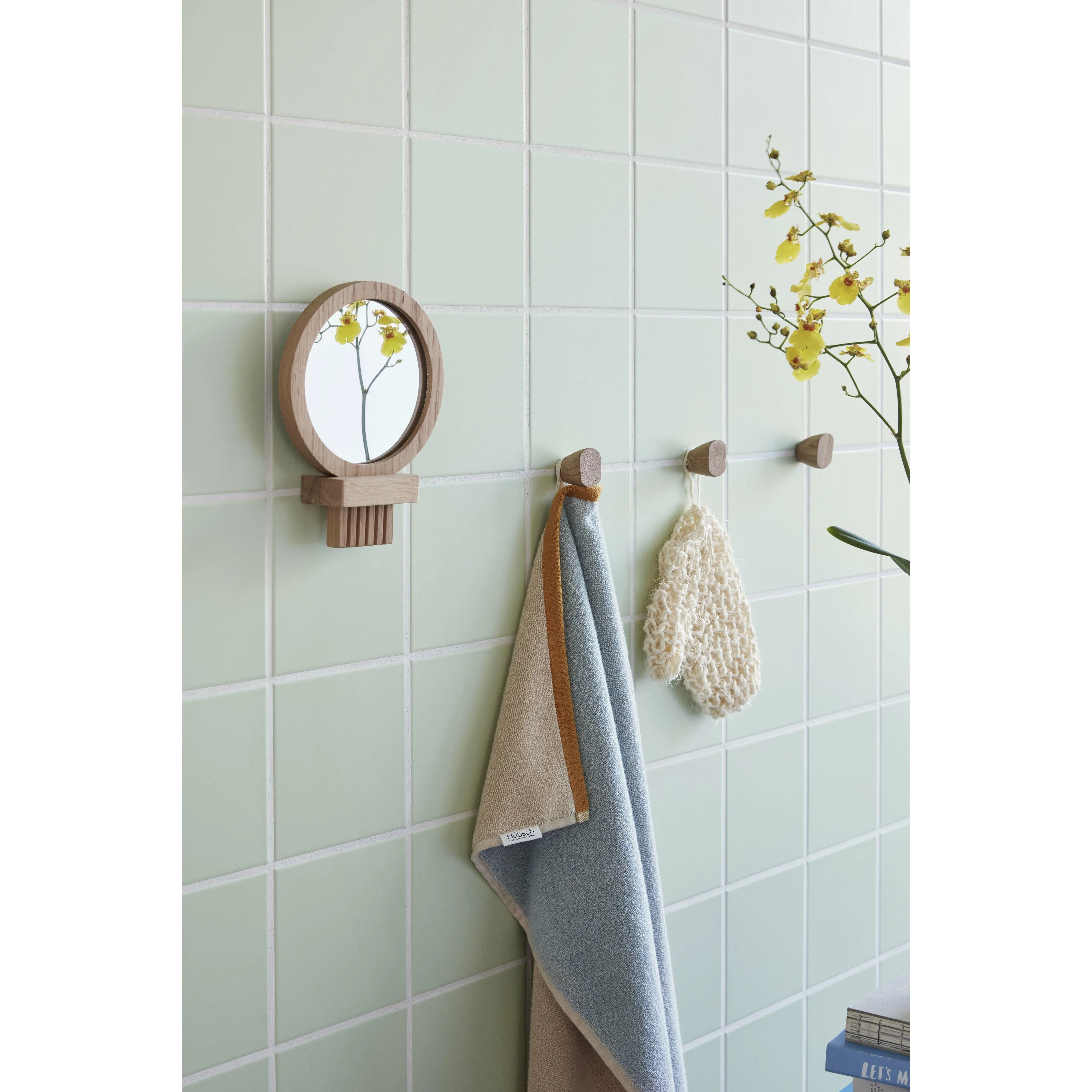 Hübsch Comb Hand Mirror