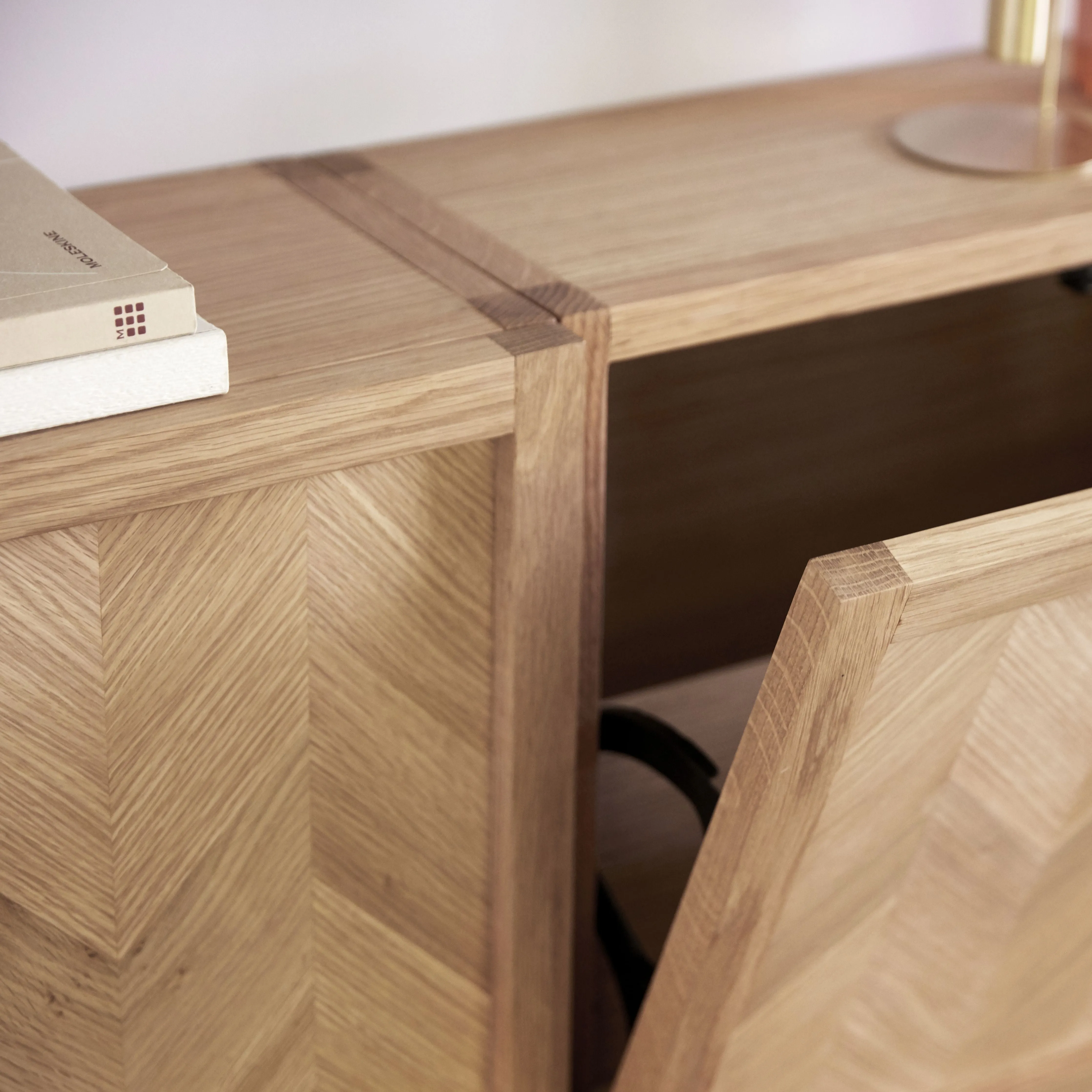 Hübsch Herringbone Shoe Cabinet