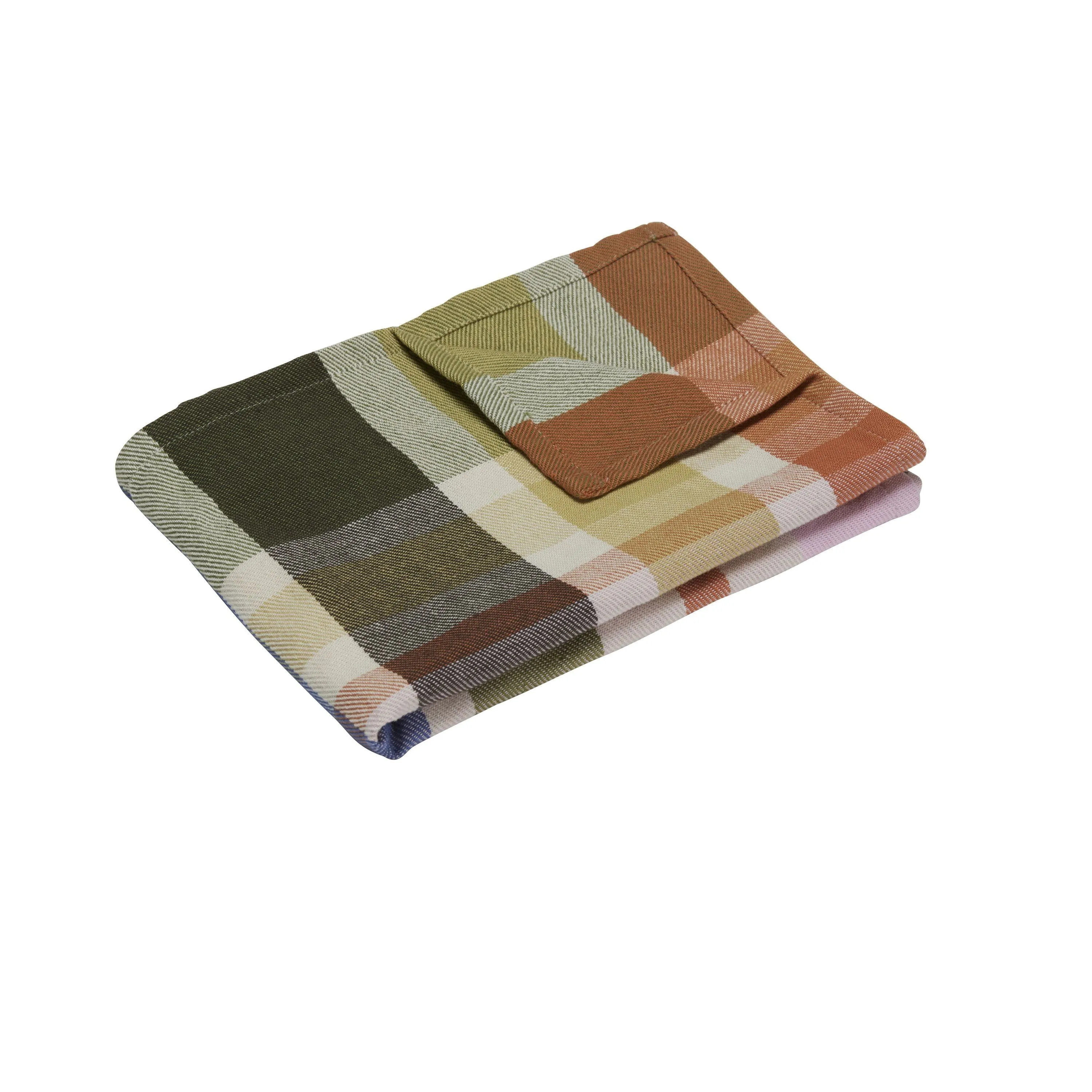 Hübsch Playful Tea Towels 2 Pcs Multicolor