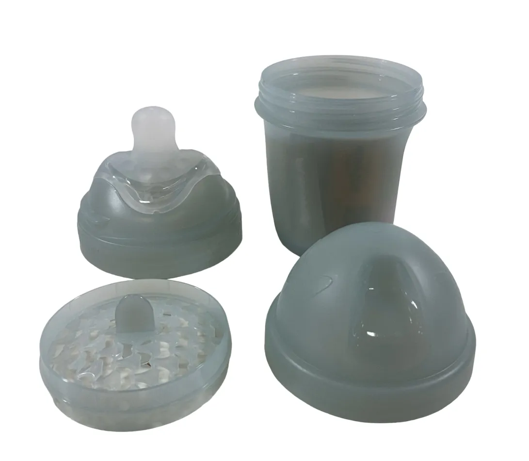 Herobility Wide-Neck Baby Bottle, Gray, 0  month, 1 Count
